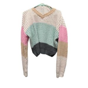 Cropped sweater. New with tags.
